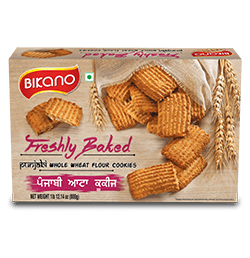 Freshly baked Atta Cookies